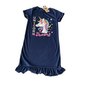 Girl's Unicorn‎ Pajama Sleepwear Nightgown 14 *NWT